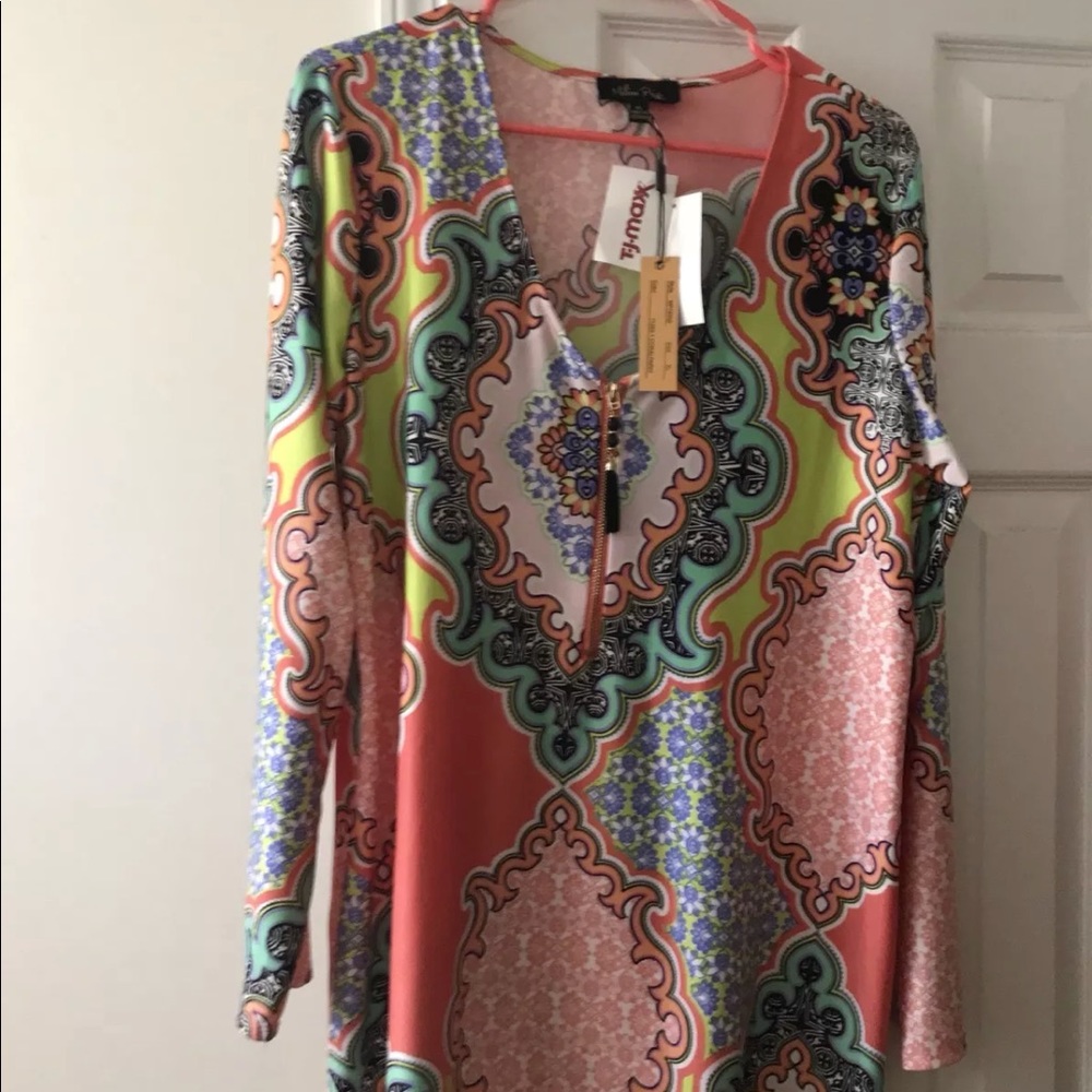 Melissa Paige floral top